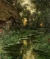Diane’s Cottage im Sonnenuntergang.