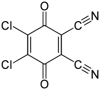 Strukturformel von DDQ
