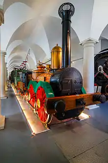 LDE – Saxonia in der Eisenbahnabteilung