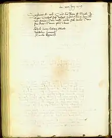 Lamenta de foris, VIII, 205v, 23. Juni 1429