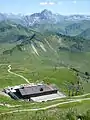 Bergstation der Seilbahn