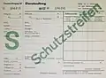 Dienstauftrag der Grenztruppen für Schutzstreifen (S1)