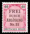 40 Pfg; Michel-Nr.: 7
