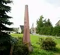 Kursächsische Ganzmeilensäule am Kirchsteig bei Diethensdorf