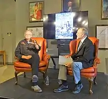Kuegler im Interview mit  Andrew Masich, Pittsburgh, Pennsylvania,