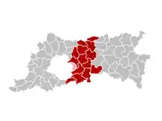 Die 14 Gemeinden im Dijleland
