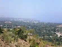 Blick auf Dili von Osten aus
