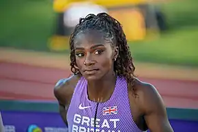 Dina Asher-Smith – nach Rang vier über 100 Meter nun Bronze über 200 Meter