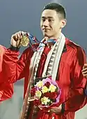 Ding BangchaoRang neun mit&nbsp;5,60&nbsp;m