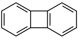 Strukturformel von Biphenylen
