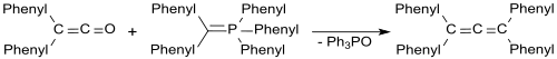 Bildung von Tetrapehnylallen aus Diphenylketen