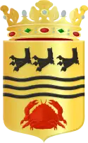 Wappen des Ortes Dirksland