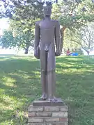 Skulptur Diskuswerfer
