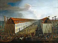 Dismar Degen: Bau der Friedrichstadt 1735