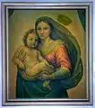 Gemälde der Madonna mit Kind