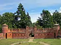 Zwischenmauer an der Bastion Drache