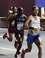 Yassine Rachik – Rang&nbsp;zwölf / Evans Kiplagat – Rennen nicht&nbsp;beendet