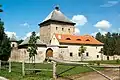 Eine der beiden Kleinburgen in Kestřany, Okres Písek, Tschechien
