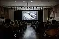 Filmvorführung im "Kulturhaus Luis Trenker" in St. Ulrich.