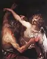 Daedalus und Ikarus, Öl auf Leinwand, ca. 1670, Privatsammlung