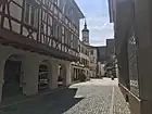 Ortsansicht in der Donaustraße