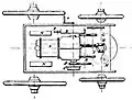Phaeton 4 CV (1897), Draufsicht