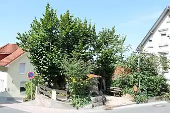Die Dorflinde mit Brunnen  (2012)