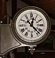 Dorfmuseum Mumpf Erste Mumpfer Bahnhofuhr