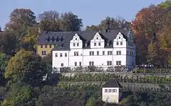 Renaissance-Schloss in Dornburg-Camburg, Thüringen