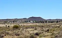 Blick auf Williston