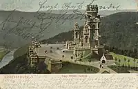 Kaiser-Wilhelm-Denkmal, Ansichtskarte um 1905