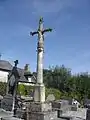 Flurkreuz auf dem Militärfriedhof