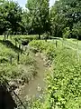 Der Dropt-Nebenfluss Douyne in Montauriol