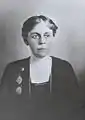 Dr. Alice Hamilton an der Harvard University, 1919