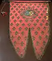 Guidon vom Reine-Dragons-Regiment mit Vytis, um 1749