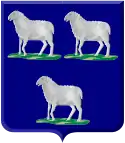 Wappen des Ortes Dreischor