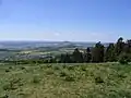 Ansicht von Osten (Platzer Kuppe; 736,8&nbsp;m)