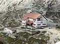 Dreizinnenhütte aus Südost