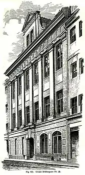 Dresden, Große Brüdergasse Nr. 25