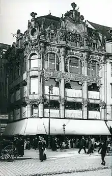 Kaufhaus Herzfeld, Dresden, 1901