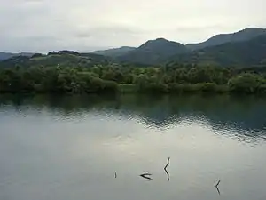 Am Zvorniksee (serbisches Ufer)