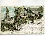 Lithografie von 1898