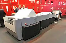 Ein Plattenbelichter für Offset-Druckplatten