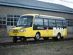 DMV (Dual Mode Vehicle) zur Personenbeförderung von JR Hokkaido