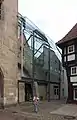 Altstadt Duderstadt, Erschließungs-Anbau am Westerturm (Aufnahme 2020)