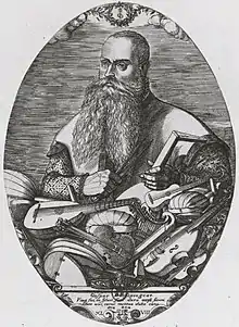Porträt des Caspar Tieffenbrucker (1548).