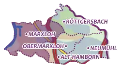 Karte von Marxloh
