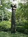Personnage et oiseau, Bronze, 1971, Duisburg