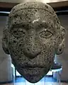 Kopf des Tezcatlipoca, aztekisch, ca. 1502–1520