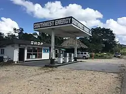 Tankstelle in Dump